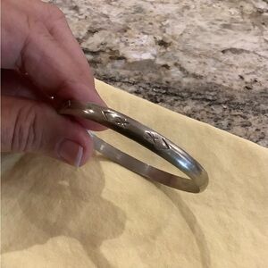 Vintage Sterling Silver Bangle Bracelet